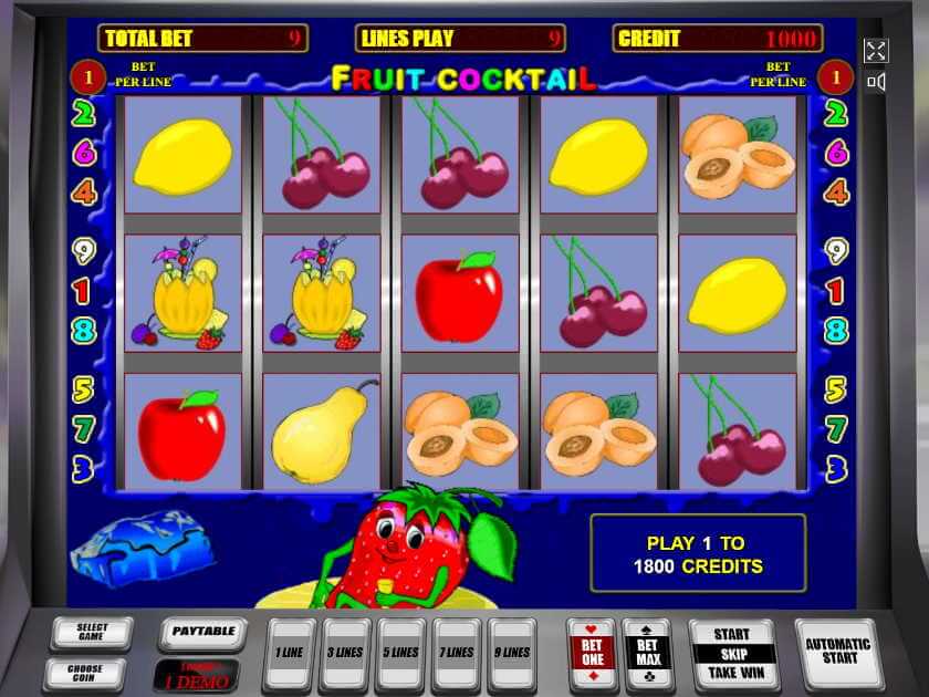 Игровые автоматы fruit cocktail секреты выгодные системы в букмекерских конторах