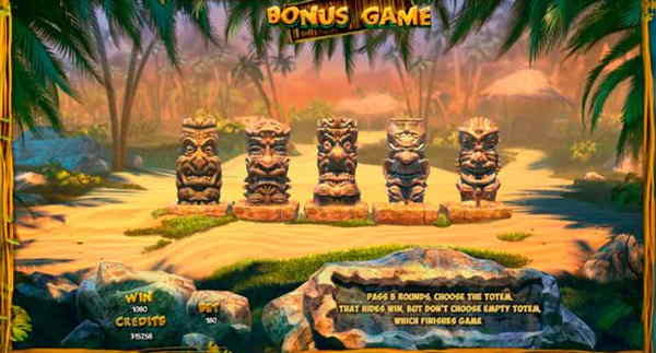 Бонусные раунды в игровом аппарате Robinson